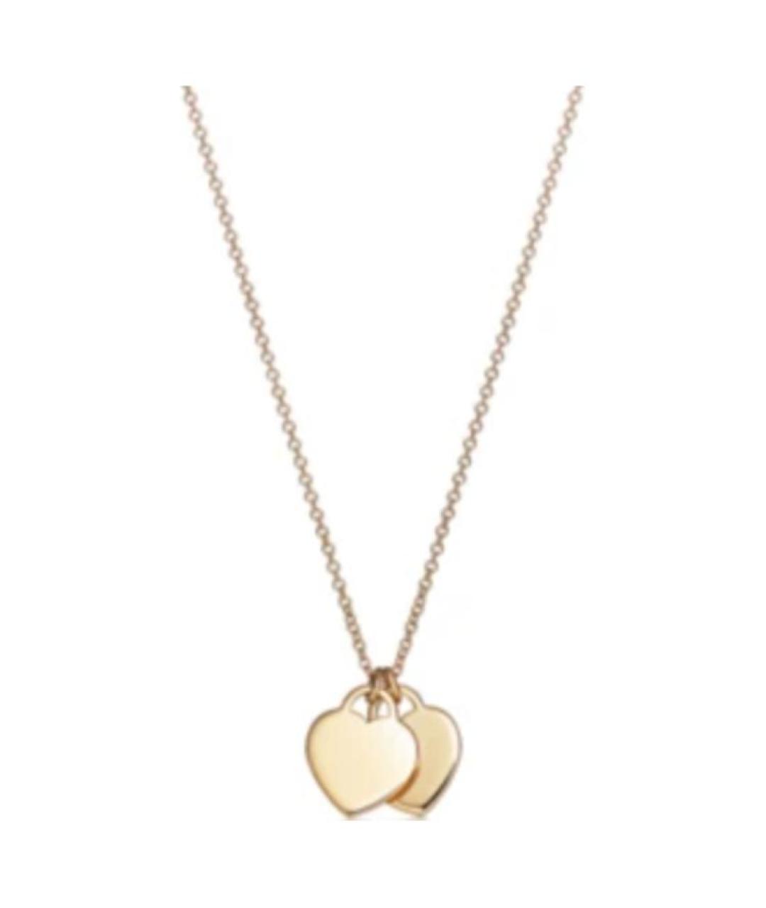 TIFFANY&CO Золотая подвеска из желтого золота, фото 5