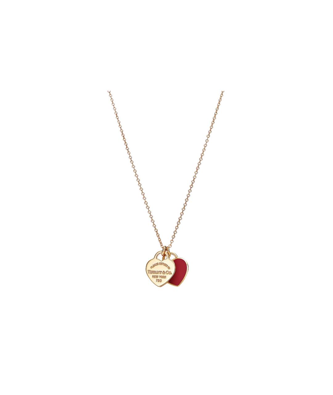 TIFFANY&CO Золотая подвеска из желтого золота, фото 2