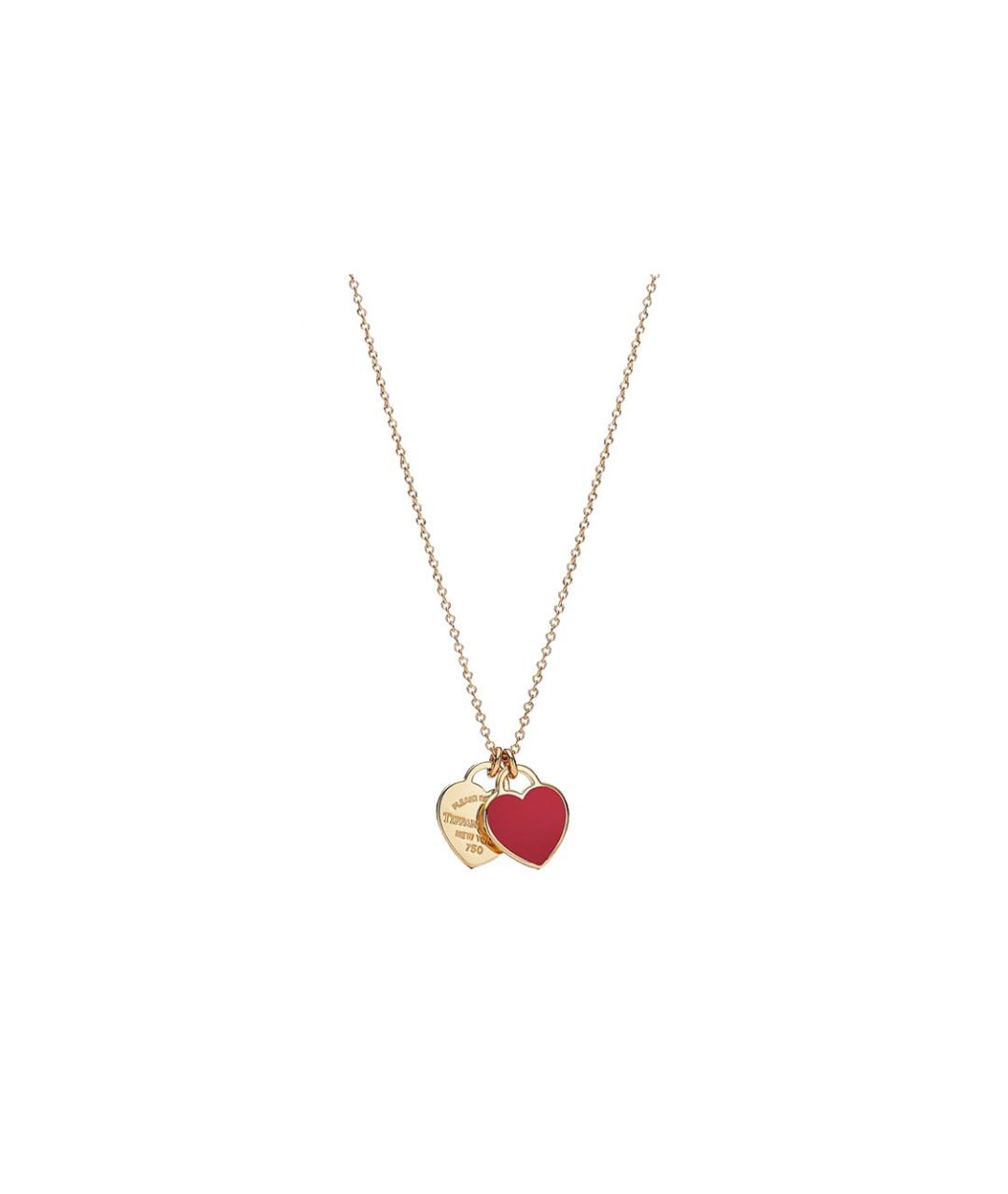 TIFFANY&CO Золотая подвеска из желтого золота, фото 3