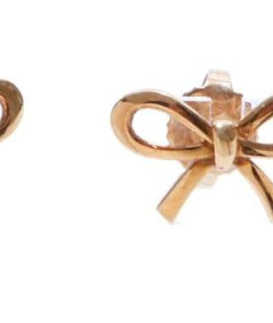 TIFFANY&CO Золотые серьги из желтого золота, фото 3