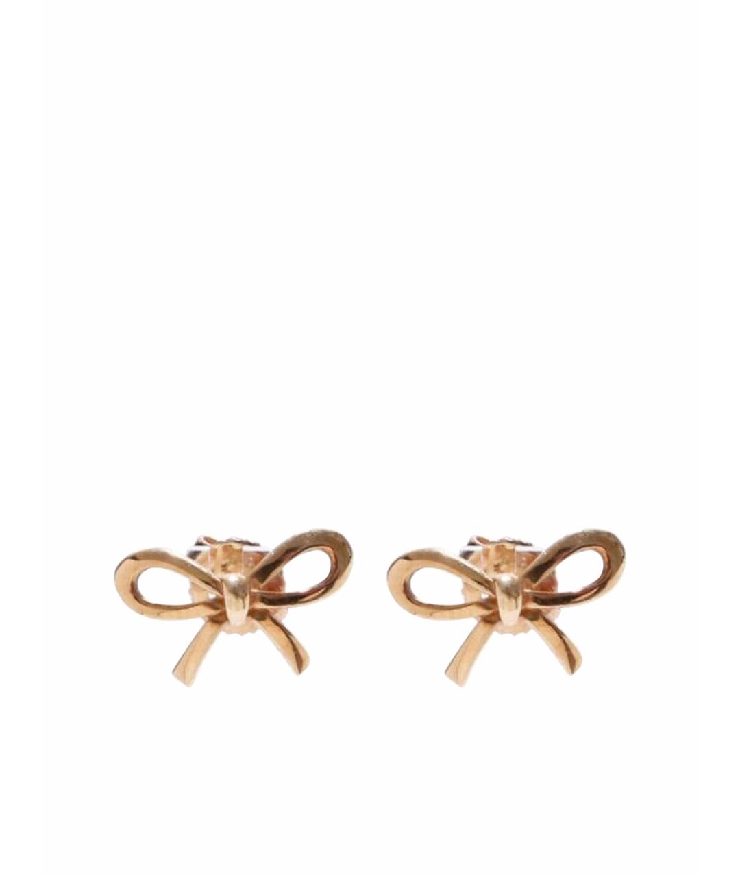 TIFFANY&CO Золотые серьги из желтого золота, фото 1