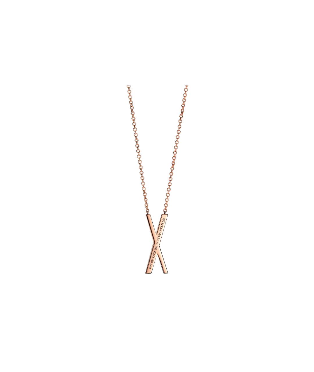 TIFFANY&CO Золотая подвеска из розового золота, фото 2