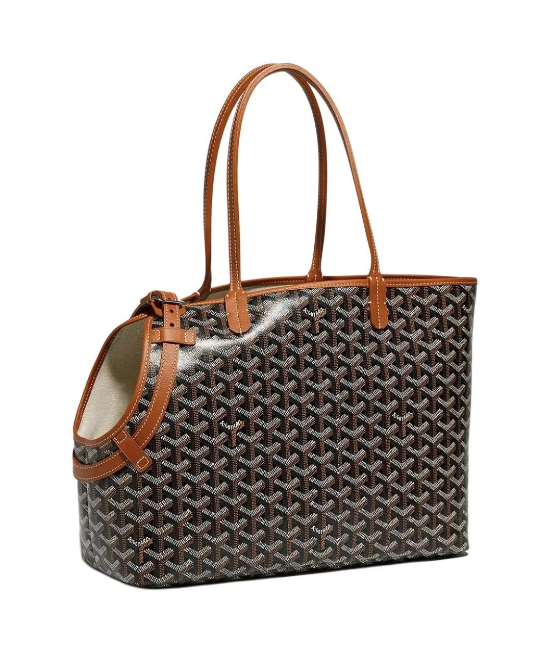 GOYARD Черная сумка через плечо, фото 2