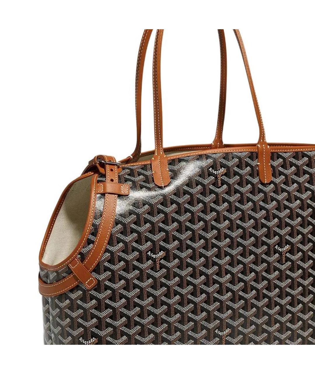 GOYARD Черная сумка через плечо, фото 4