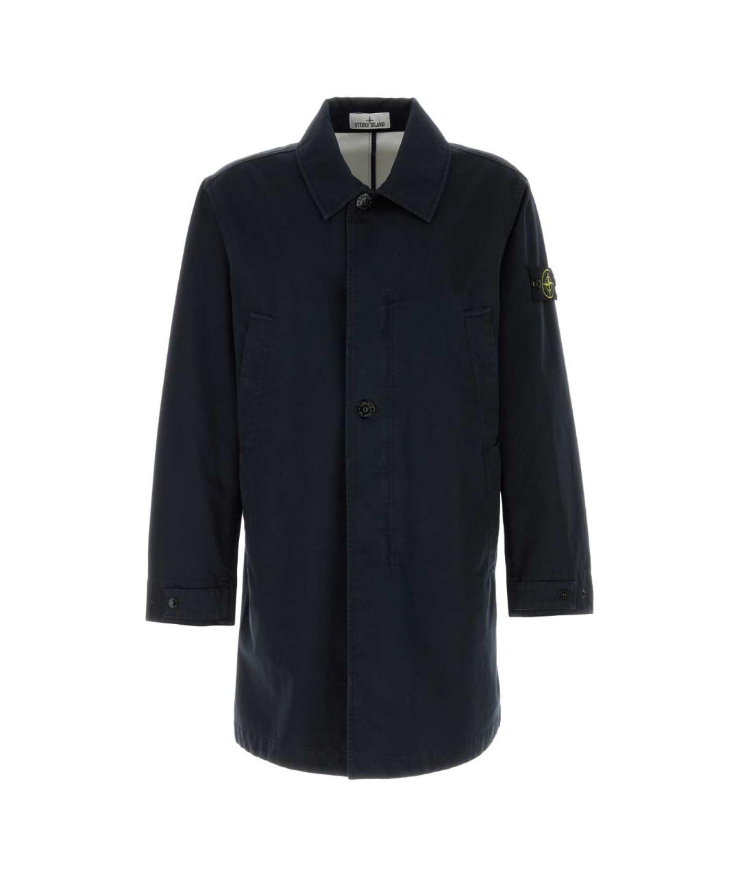 STONE ISLAND Синяя полиэстеровая куртка, фото 1
