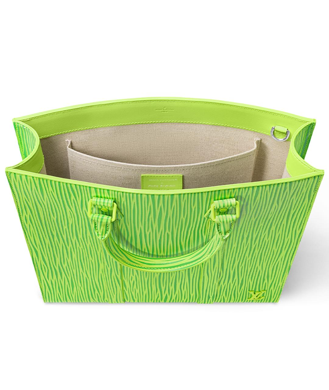 LOUIS VUITTON Зеленая сумка на плечо, фото 3