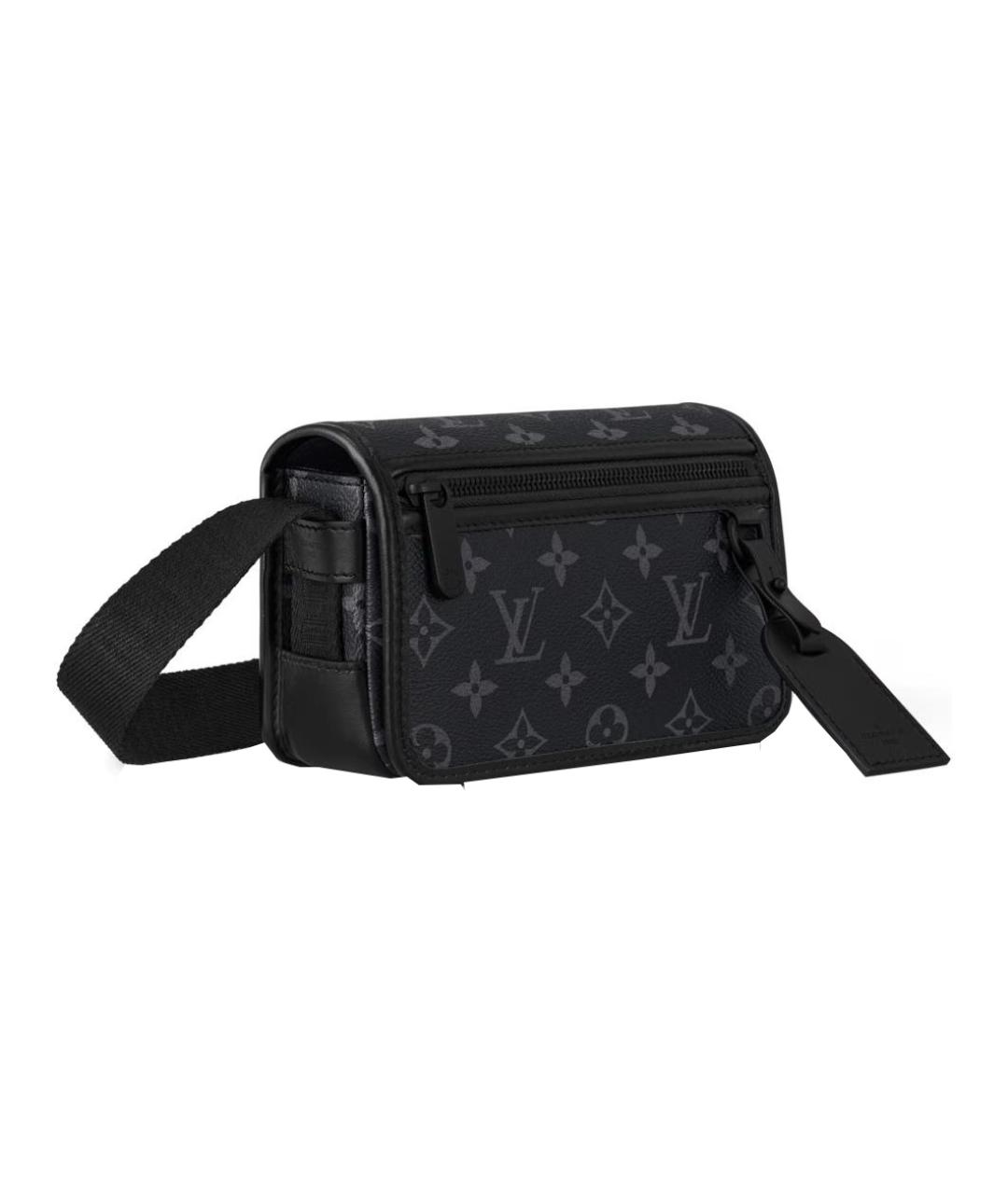 LOUIS VUITTON Черная сумка на плечо, фото 2