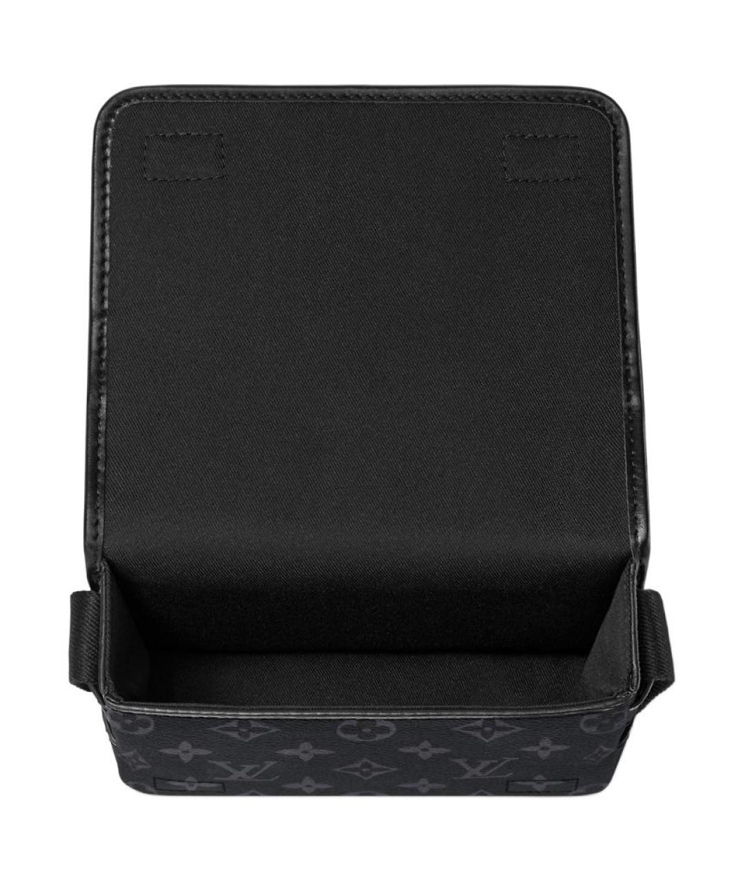 LOUIS VUITTON Черная сумка на плечо, фото 3
