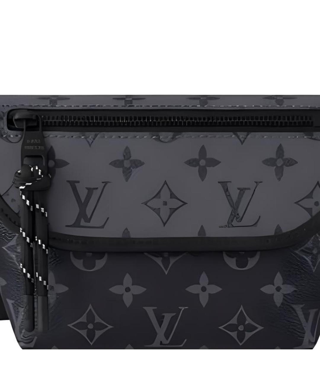 LOUIS VUITTON Черная сумка на плечо, фото 2