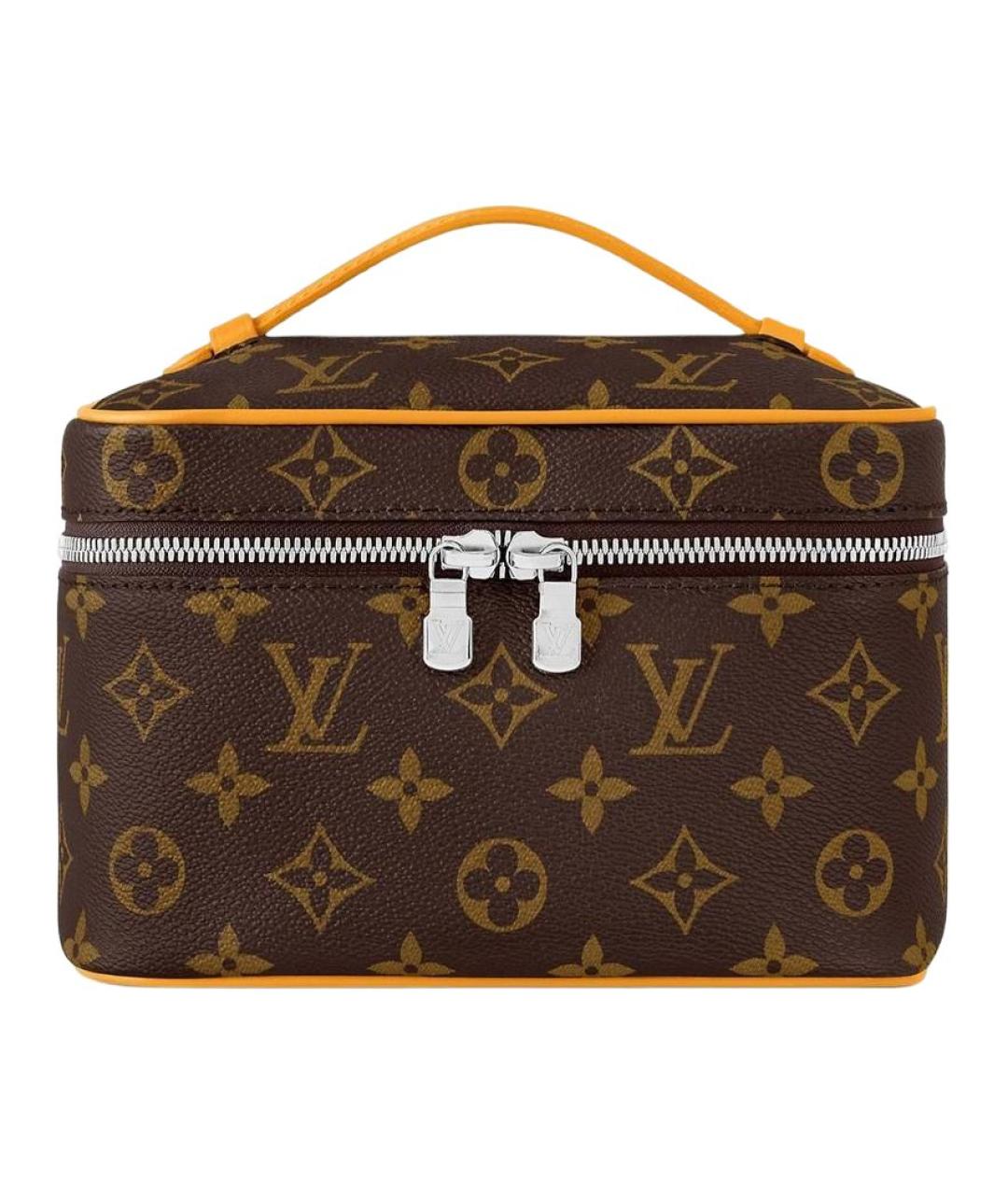 LOUIS VUITTON Коричневая косметичка, фото 1
