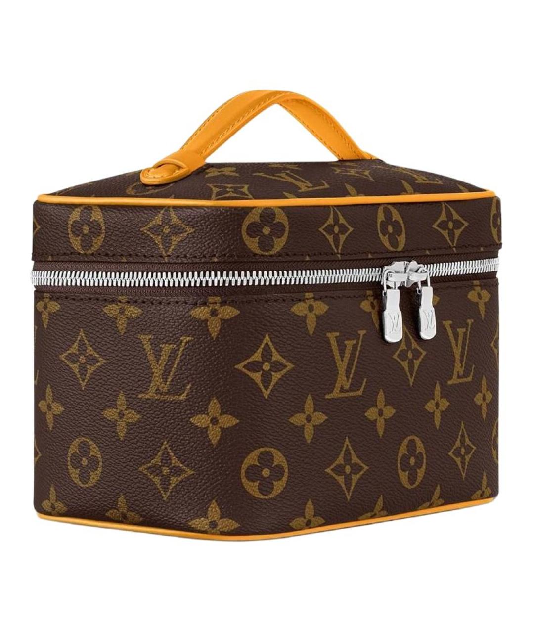 LOUIS VUITTON Коричневая косметичка, фото 2