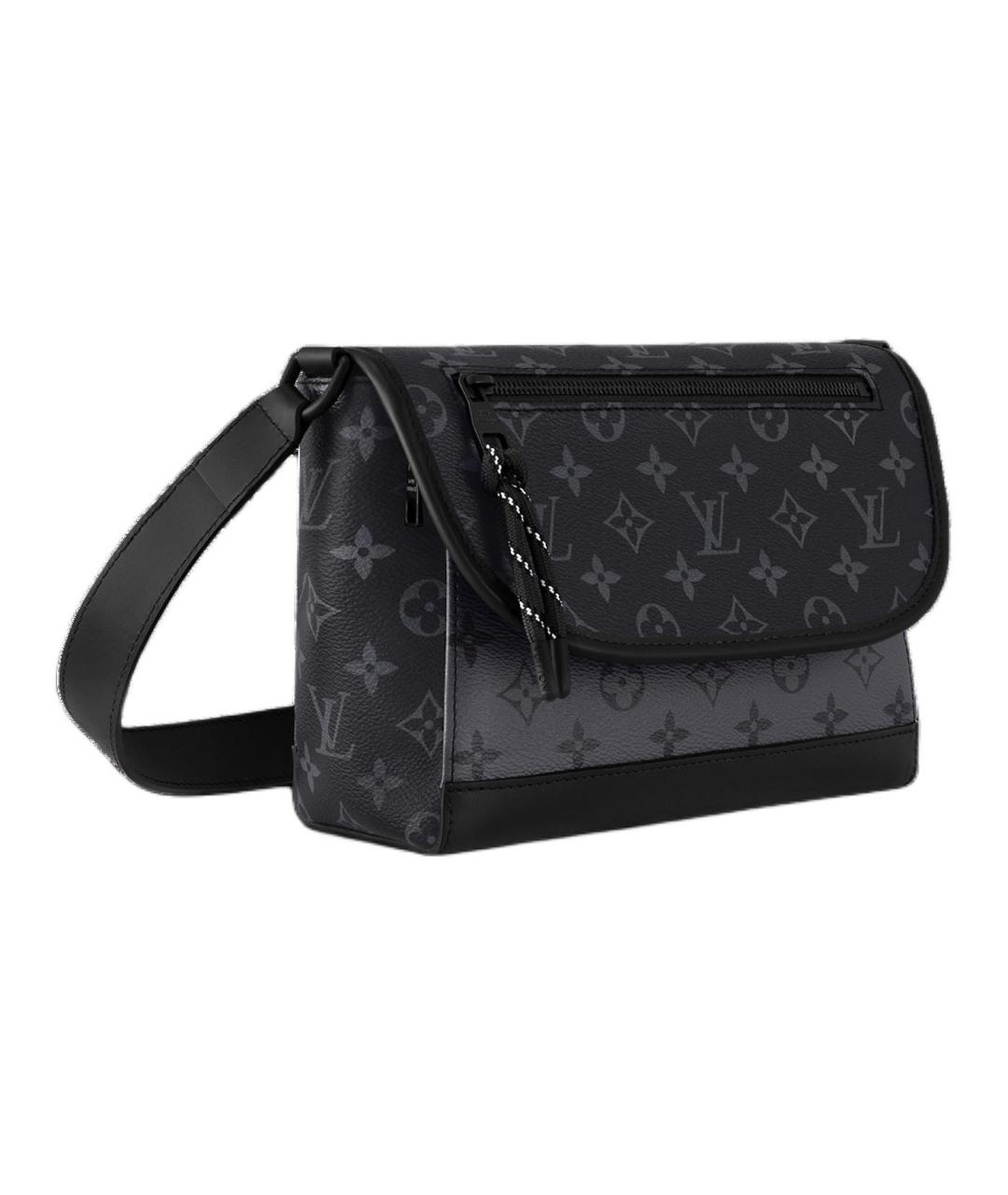 LOUIS VUITTON Черная сумка на плечо, фото 2