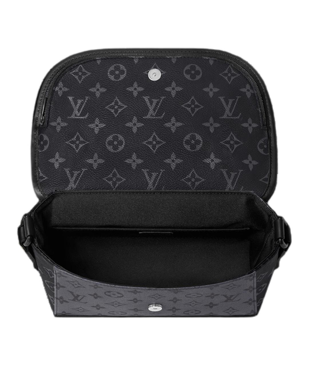 LOUIS VUITTON Черная сумка на плечо, фото 3