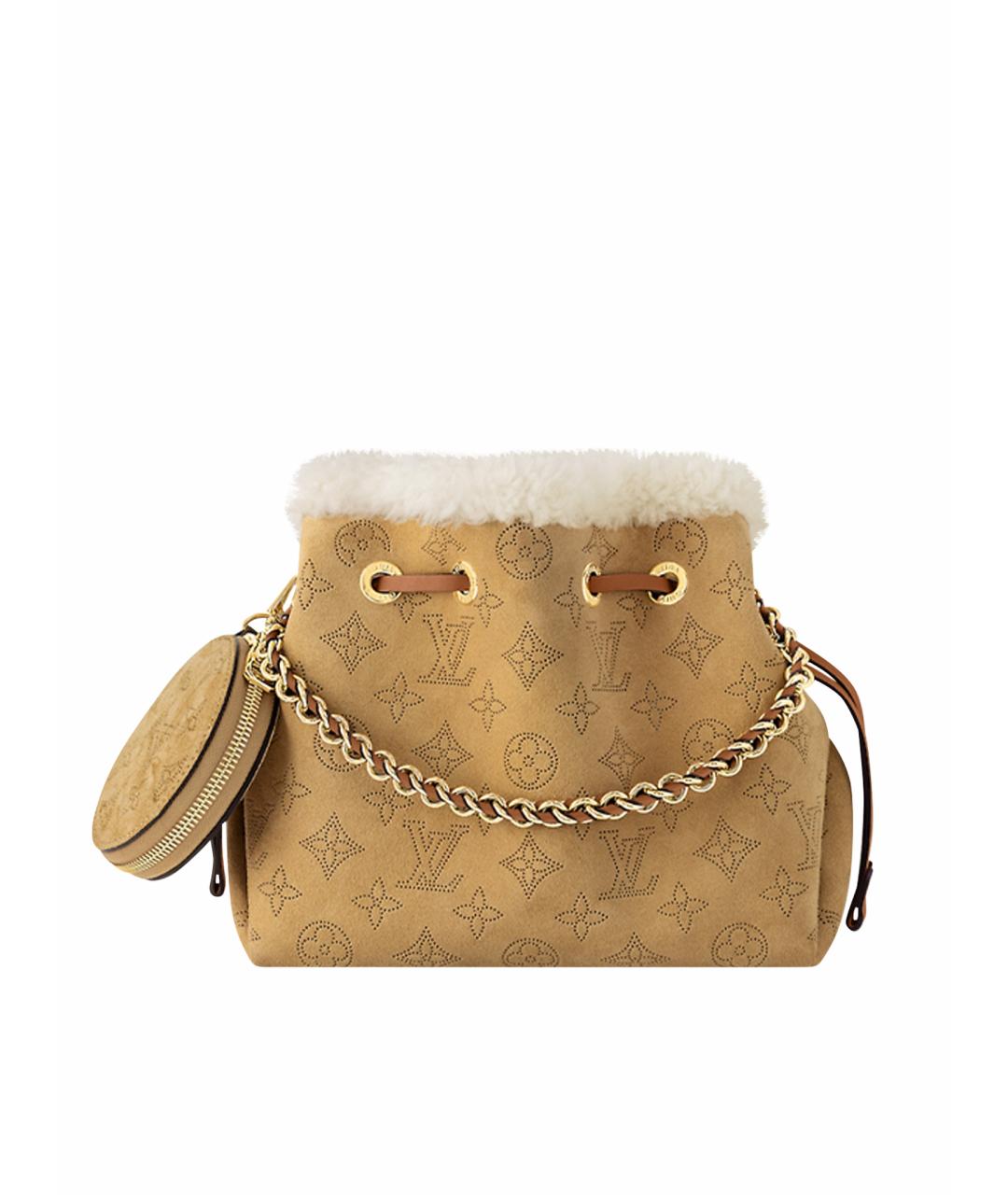 LOUIS VUITTON Горчичная сумка через плечо, фото 1