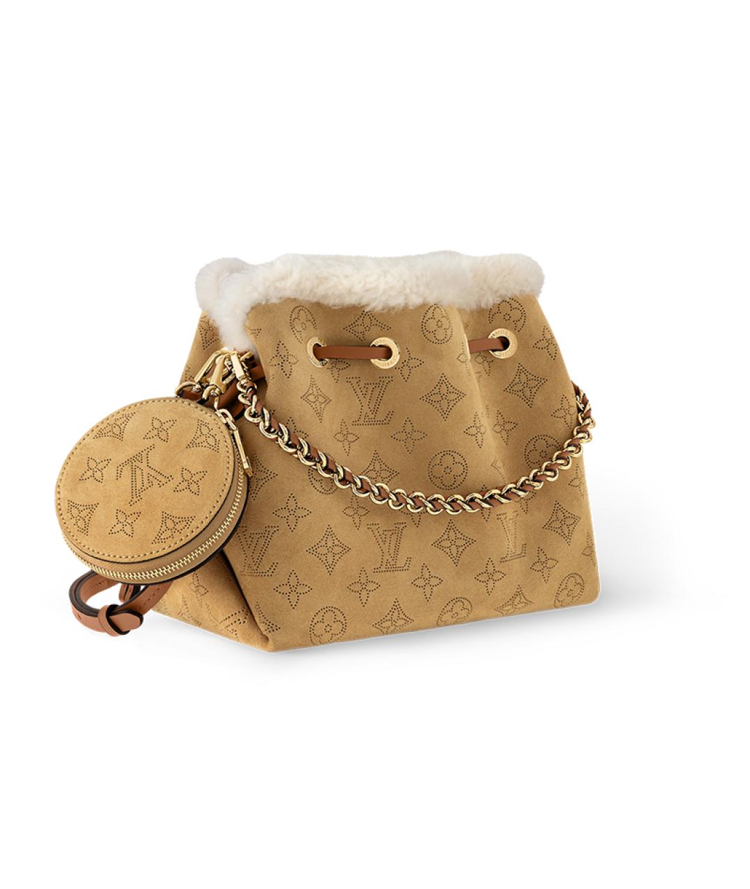 LOUIS VUITTON Горчичная сумка через плечо, фото 2