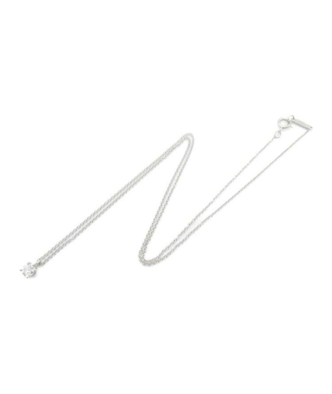 TIFFANY&CO Серебряная платиновая подвеска, фото 2