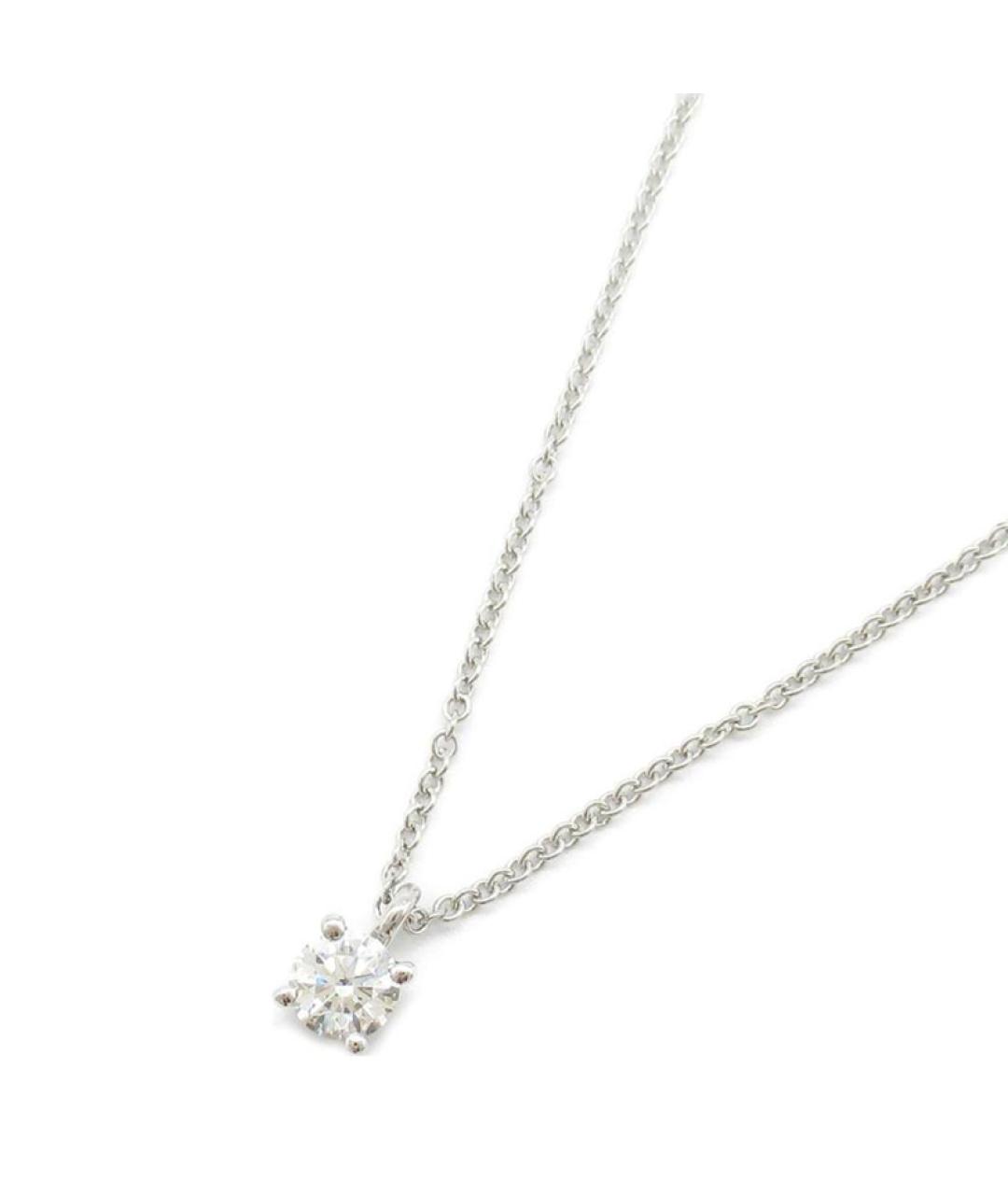 TIFFANY&CO Серебряная платиновая подвеска, фото 3