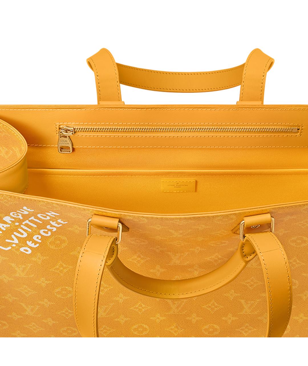 LOUIS VUITTON Оранжевая сумка на плечо, фото 4