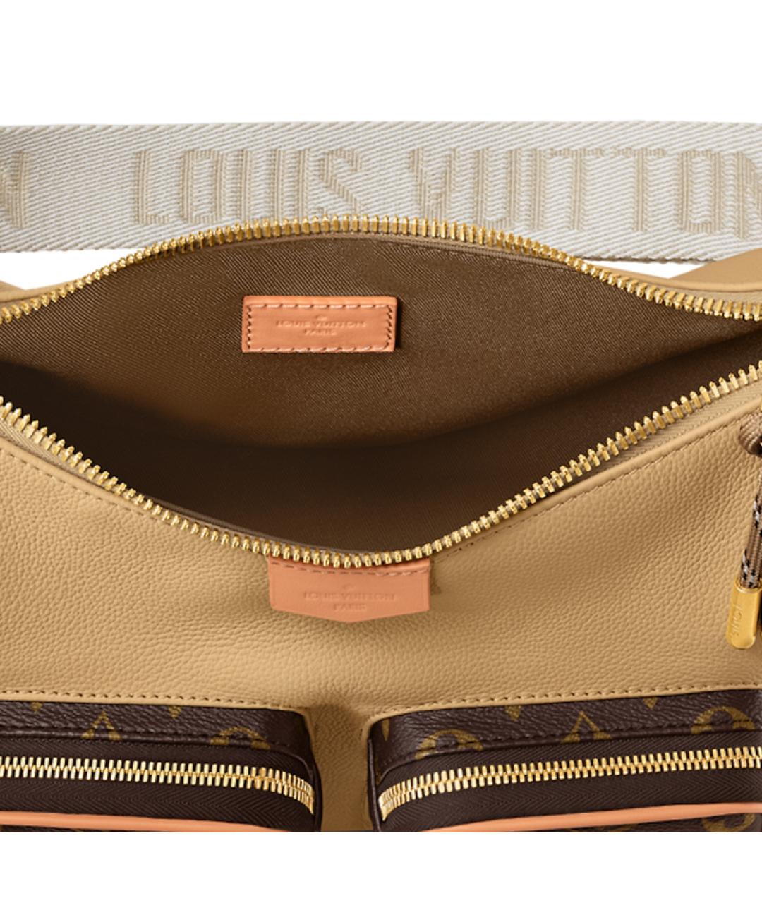 LOUIS VUITTON Коричневая сумка через плечо, фото 5