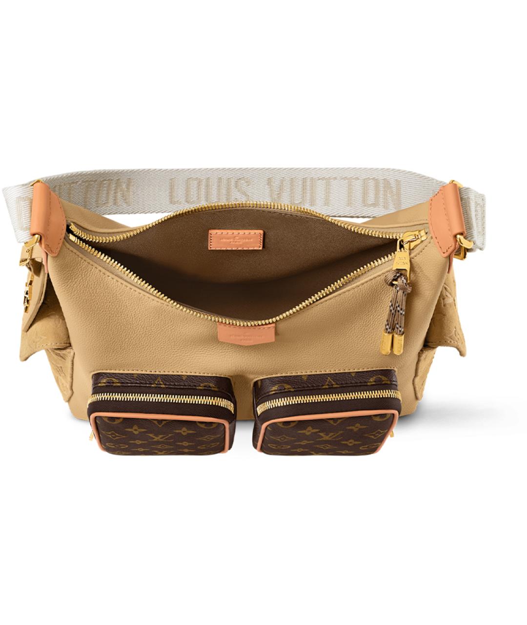 LOUIS VUITTON Коричневая сумка через плечо, фото 4