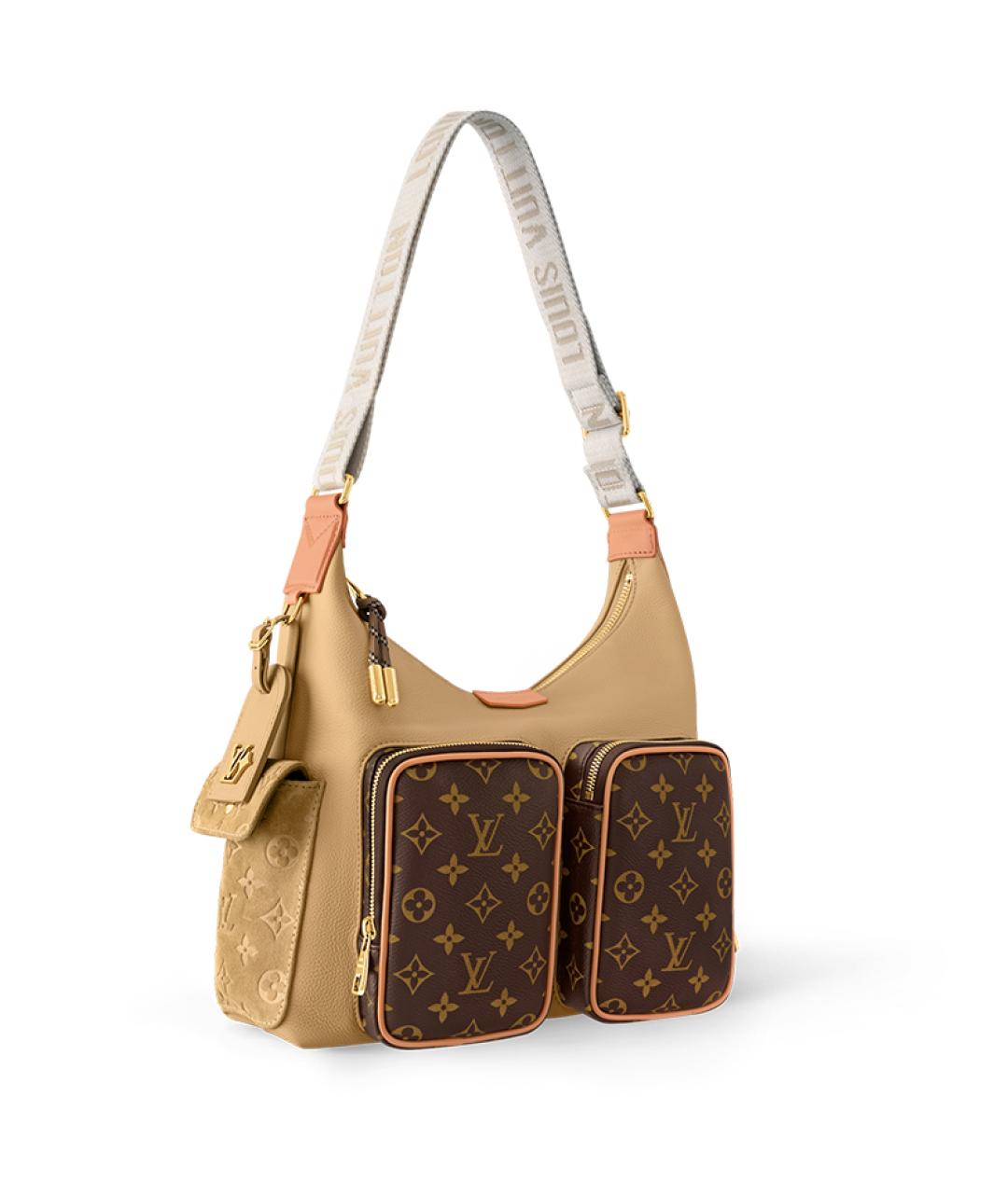LOUIS VUITTON Коричневая сумка через плечо, фото 2
