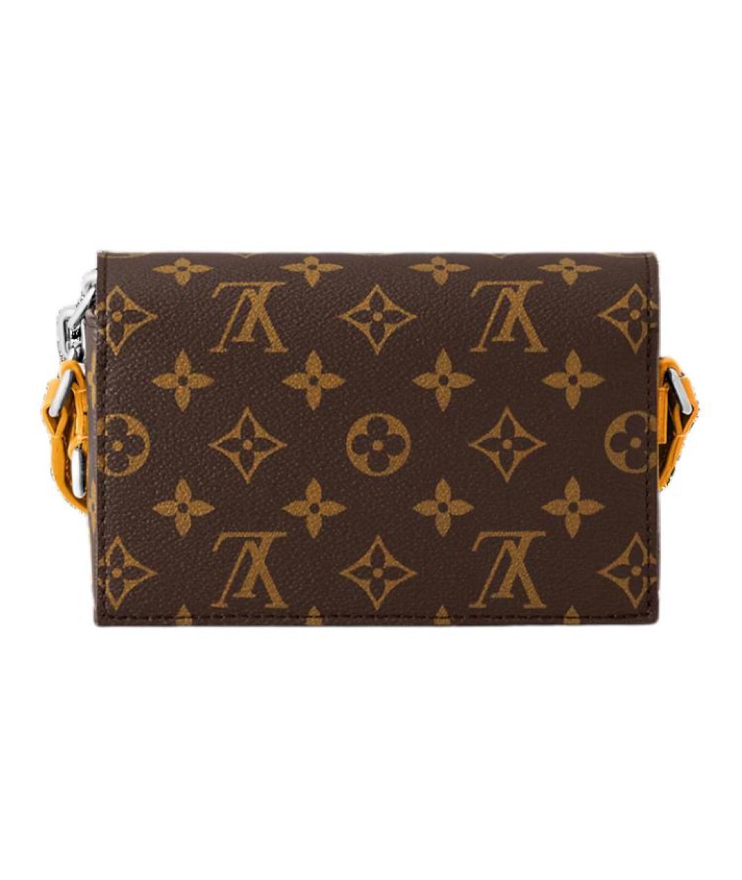 LOUIS VUITTON Коричневая сумка на плечо, фото 3