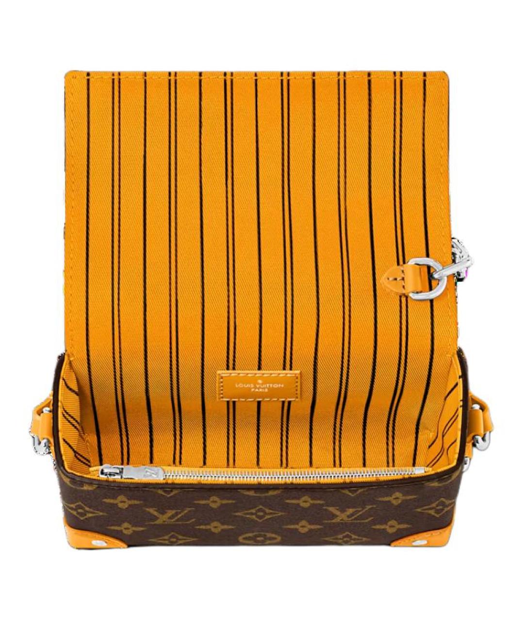 LOUIS VUITTON Коричневая сумка на плечо, фото 4