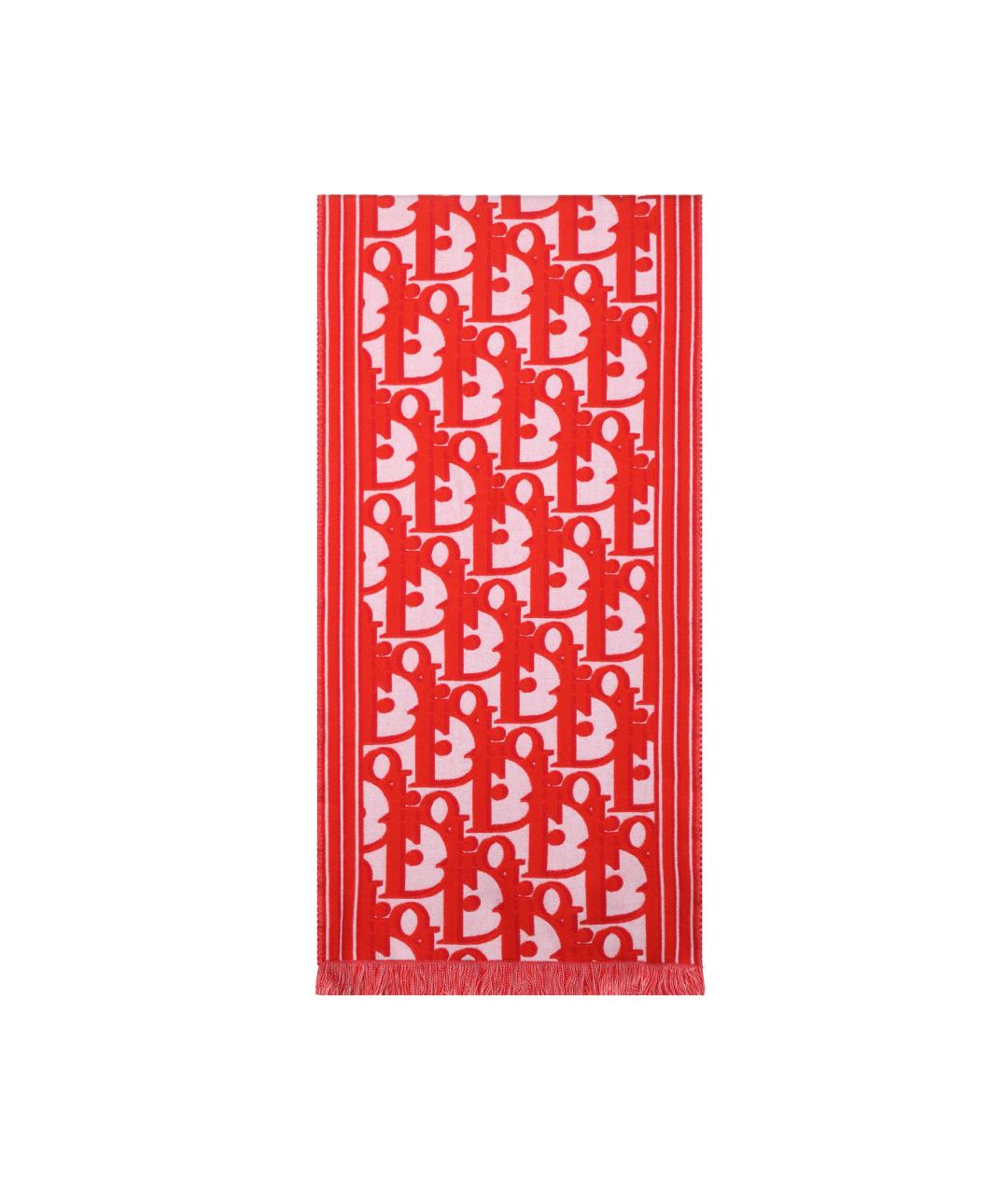 CHRISTIAN DIOR Красный шарф, фото 2