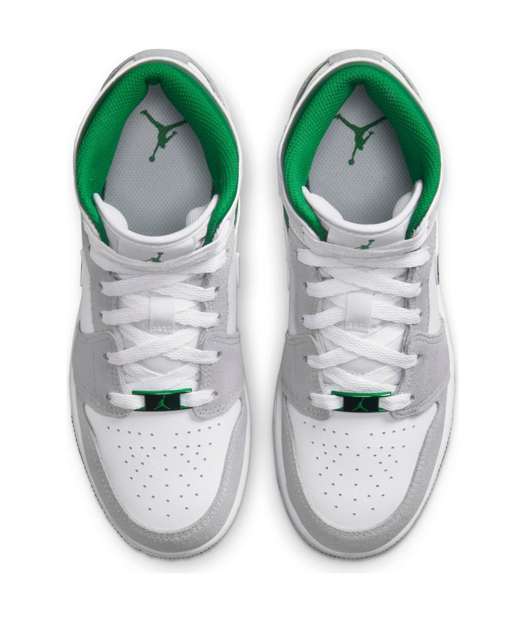 JORDAN Серые замшевые кроссовки, фото 3