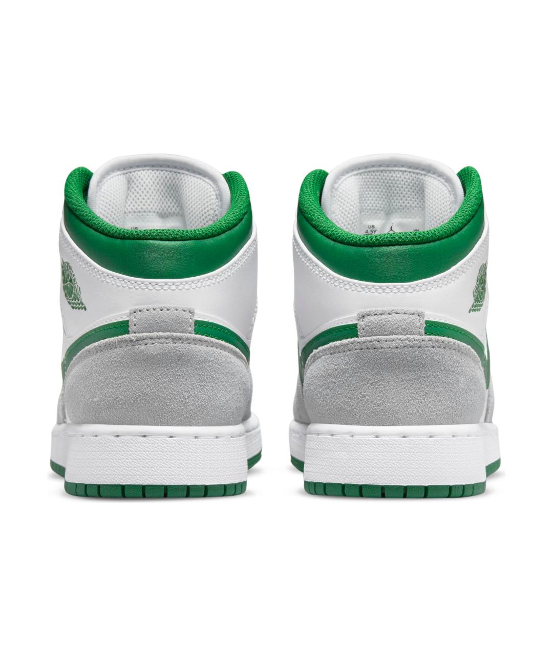 JORDAN Серые замшевые кроссовки, фото 4