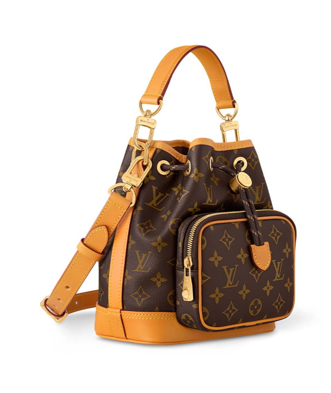 LOUIS VUITTON Коричневая сумка через плечо, фото 2