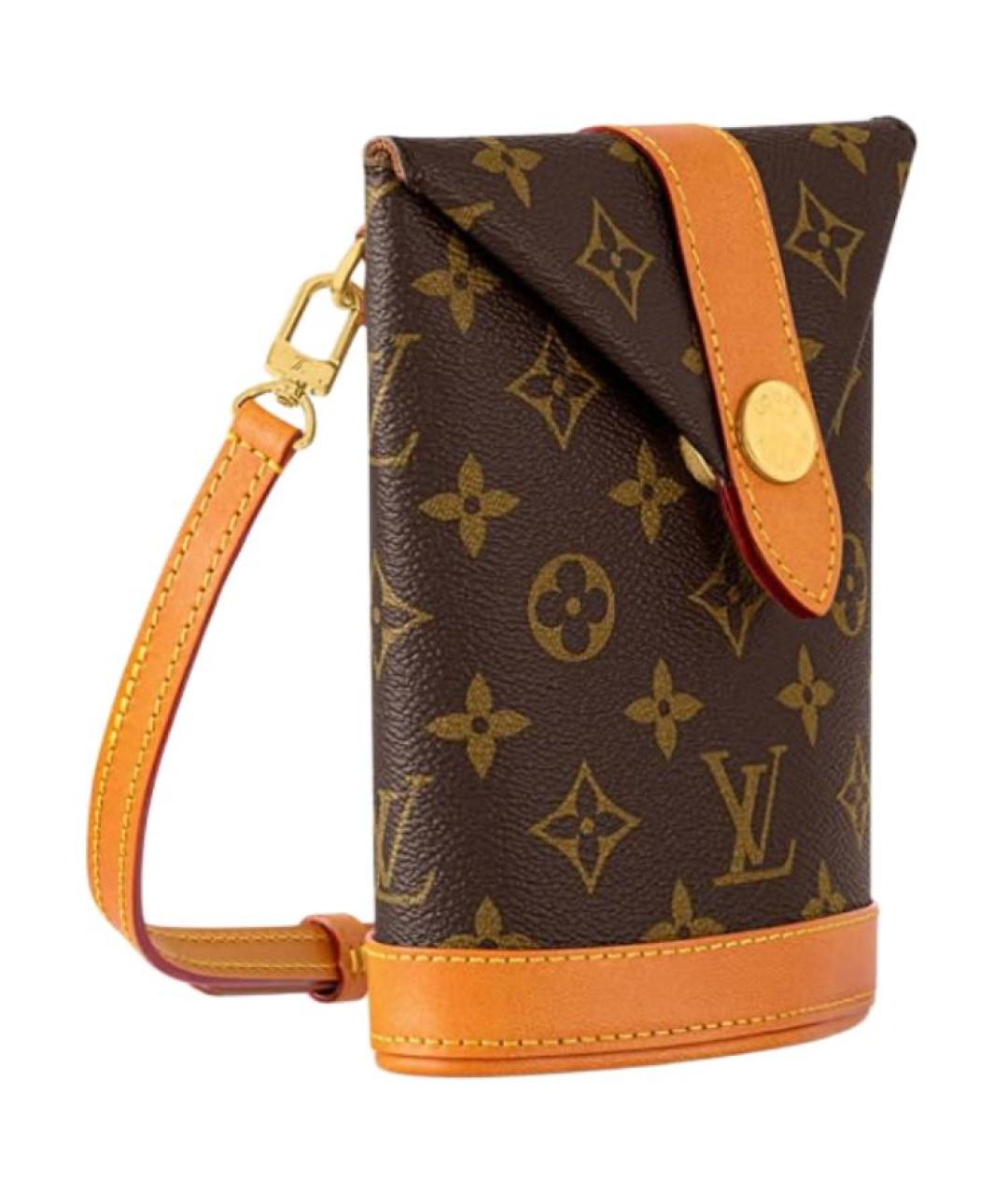 LOUIS VUITTON Коричневая сумка через плечо, фото 2