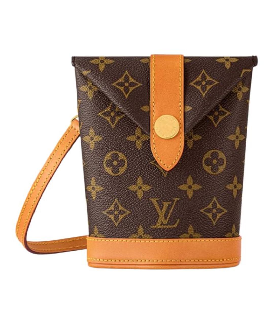 LOUIS VUITTON Коричневая сумка через плечо, фото 1