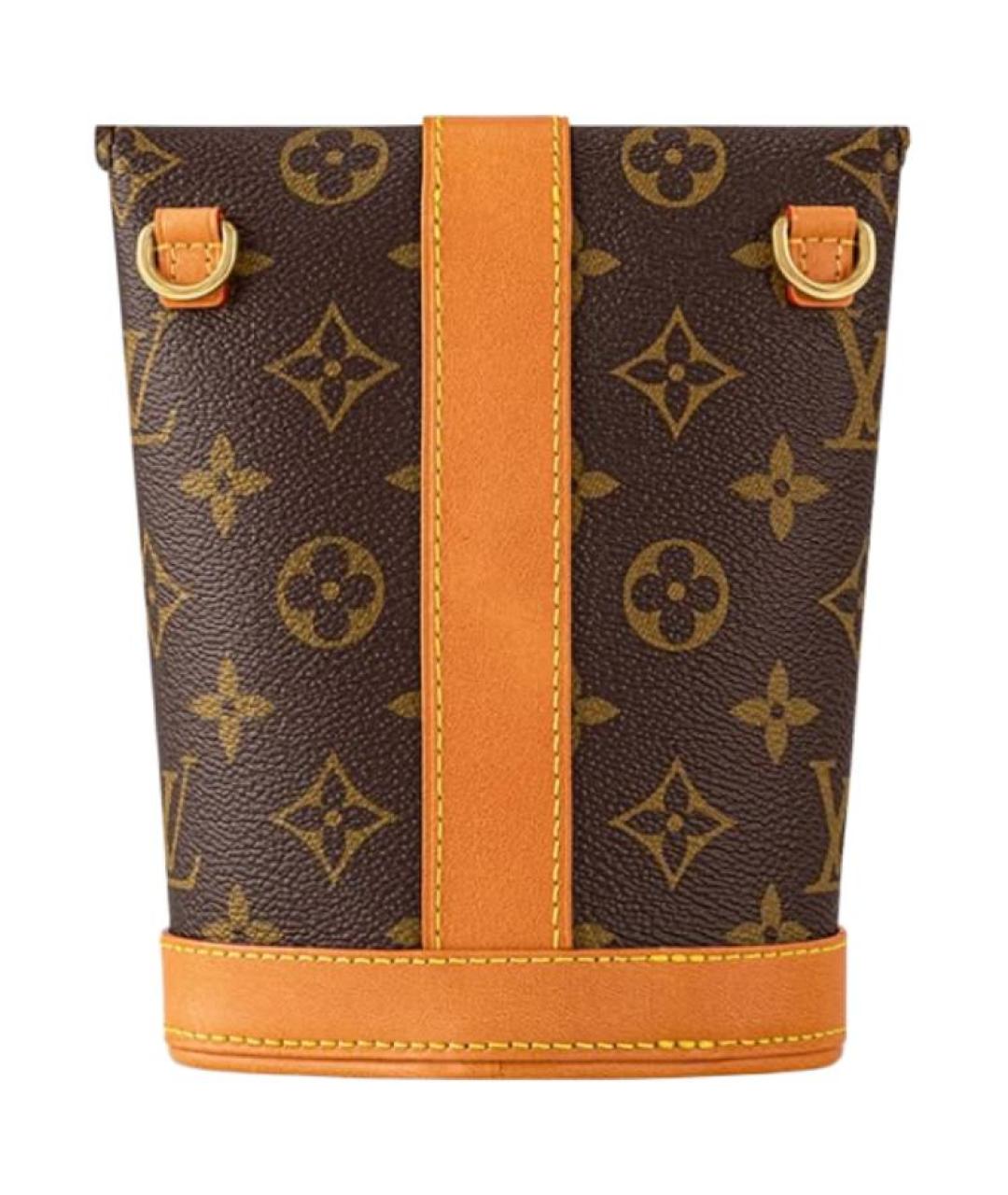 LOUIS VUITTON Коричневая сумка через плечо, фото 3