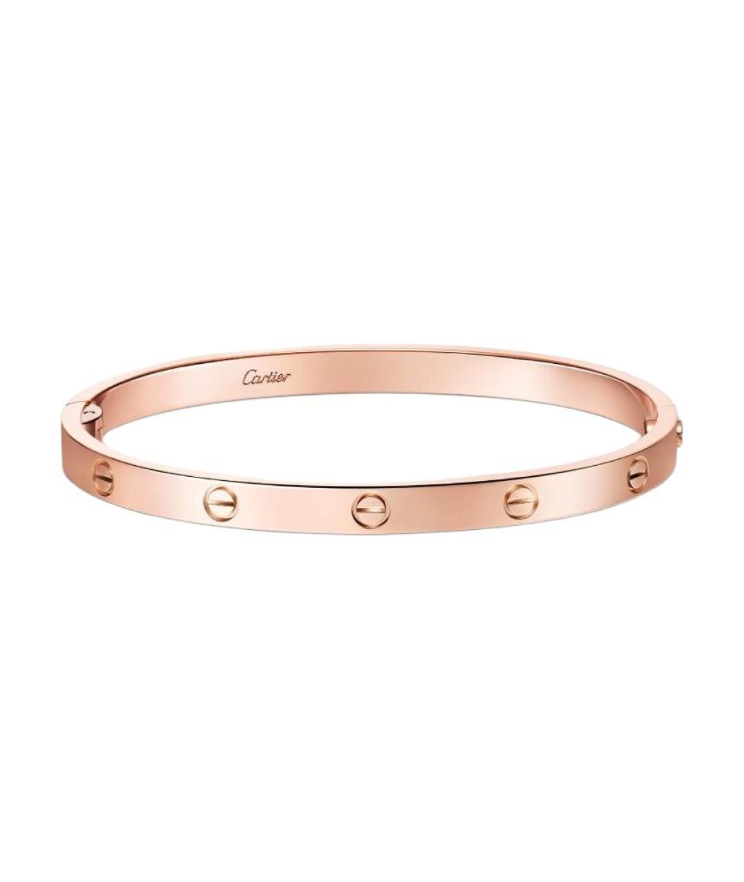 CARTIER Золотой браслет из розового золота, фото 1