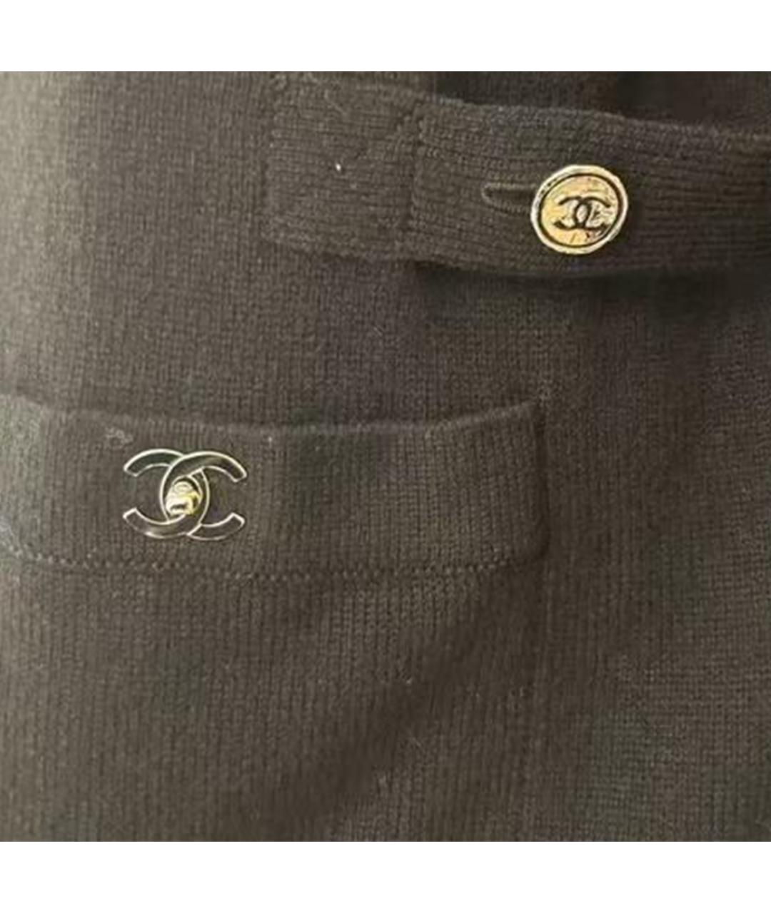 CHANEL Черный кардиган, фото 3