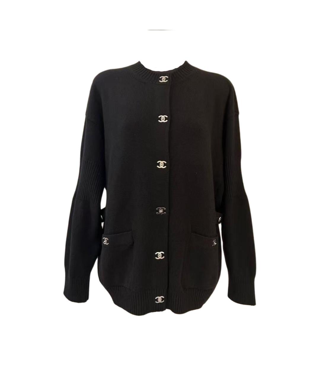 CHANEL Черный кардиган, фото 5