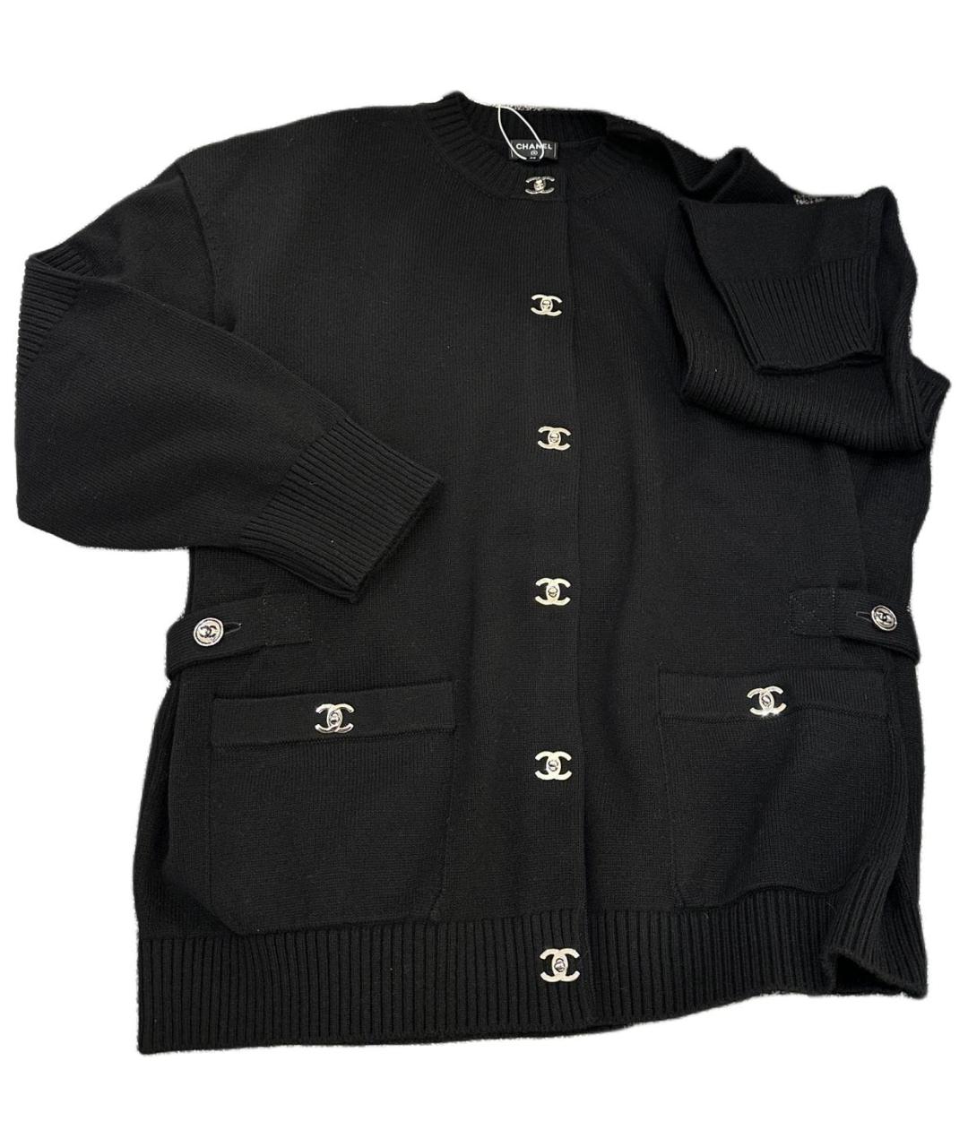 CHANEL Черный кардиган, фото 2