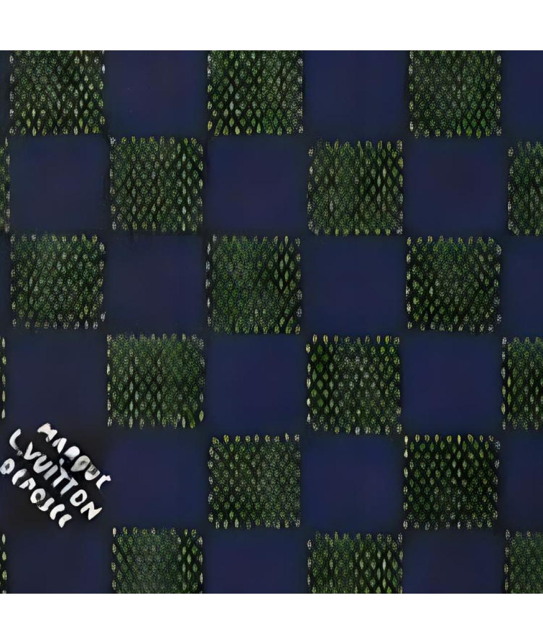 LOUIS VUITTON Синяя сумка через плечо, фото 4