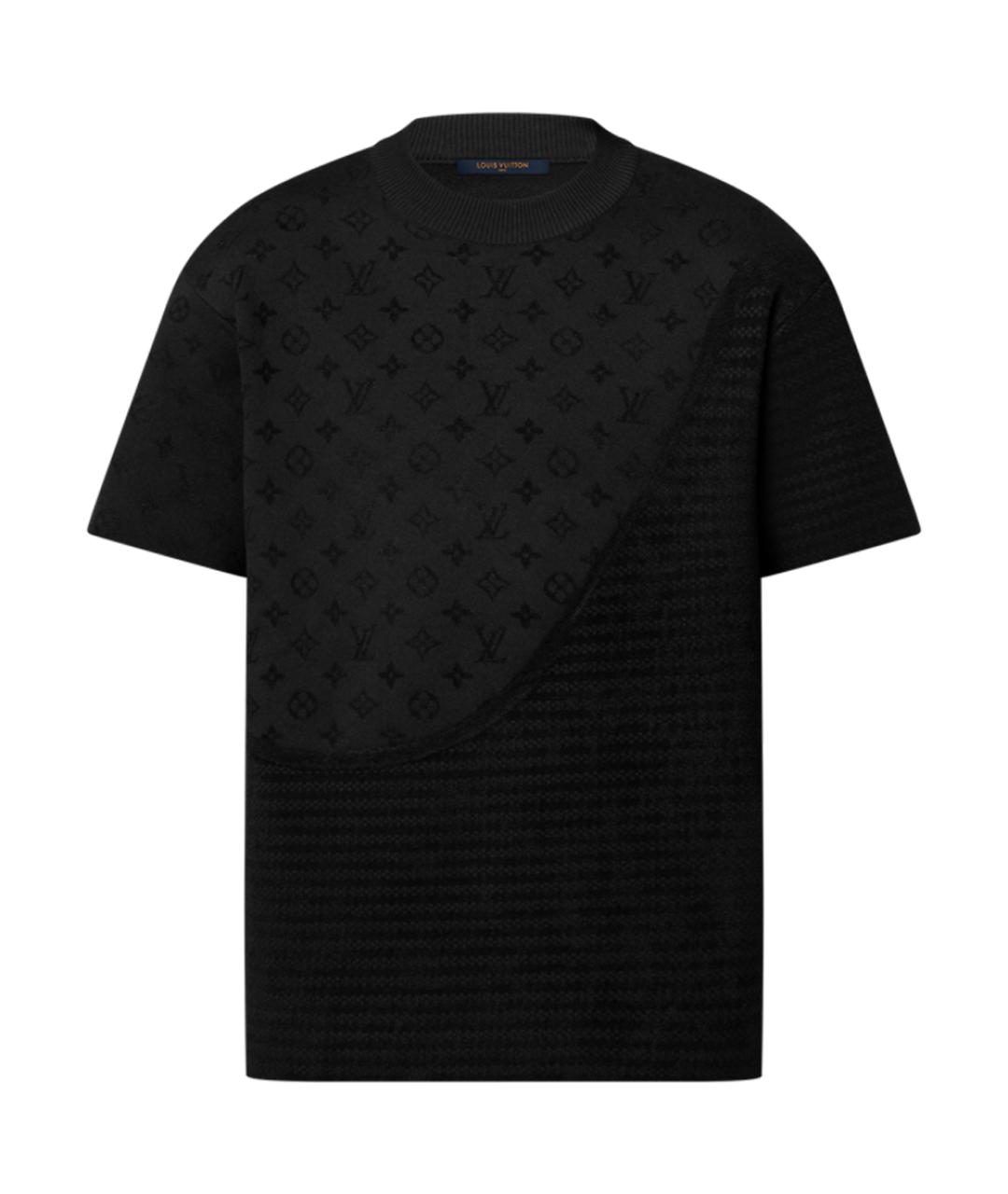 LOUIS VUITTON Черная футболка, фото 1