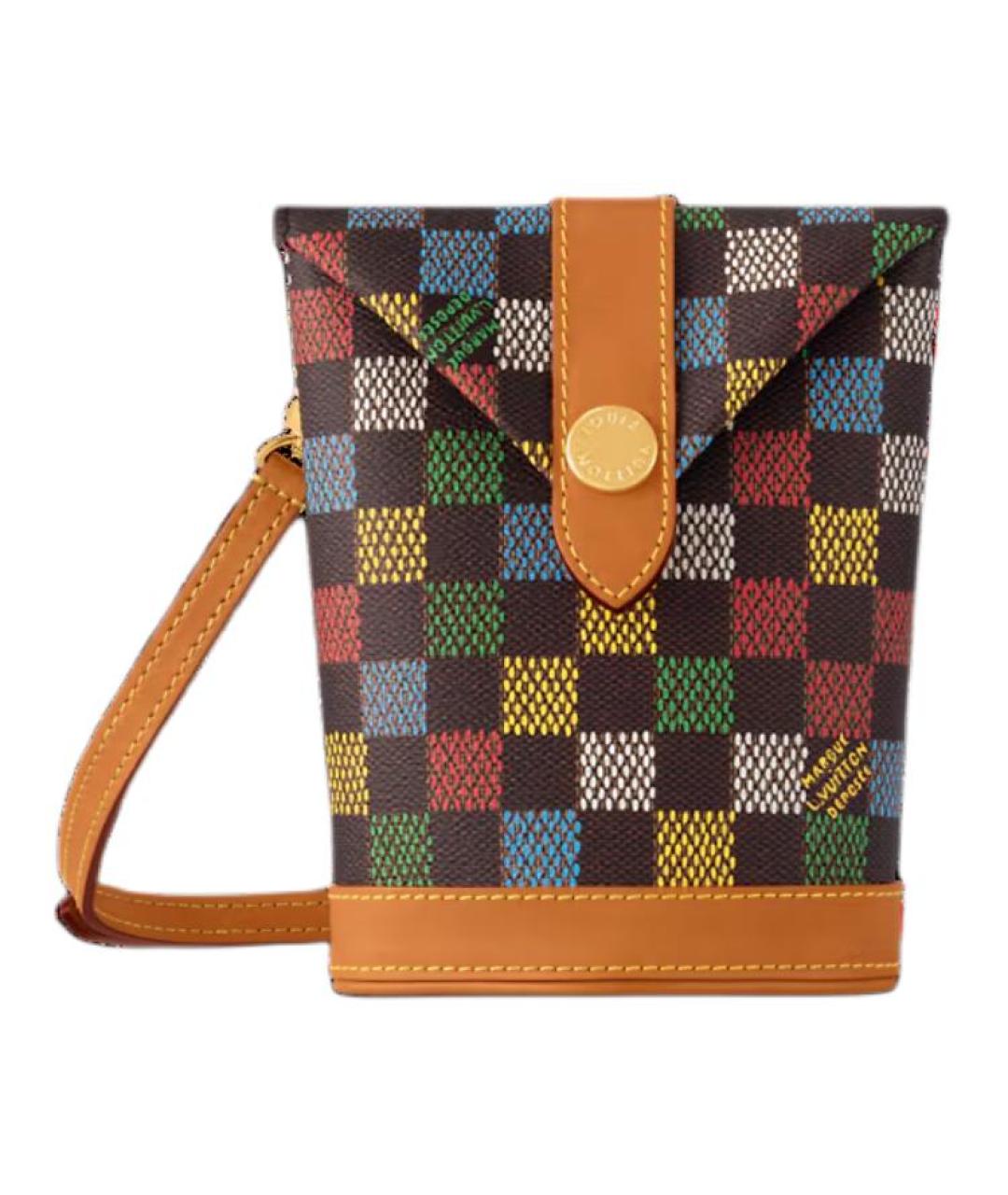 LOUIS VUITTON Коричневая сумка через плечо, фото 1
