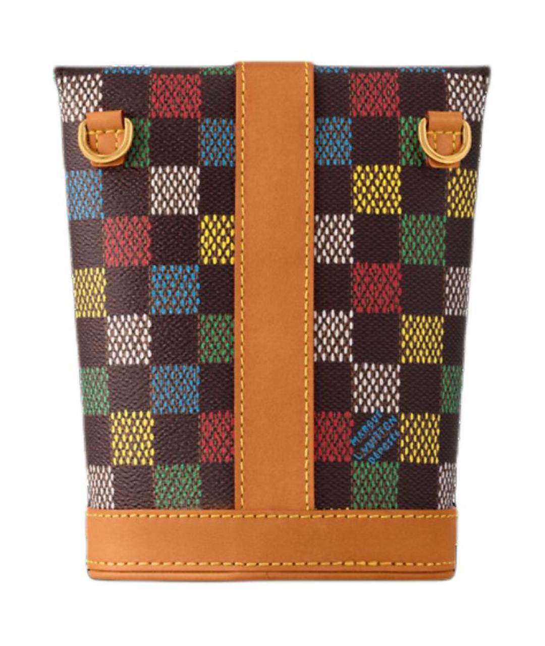 LOUIS VUITTON Коричневая сумка через плечо, фото 3