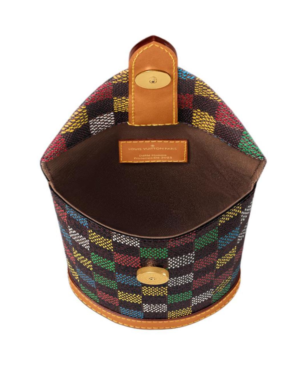 LOUIS VUITTON Коричневая сумка через плечо, фото 4