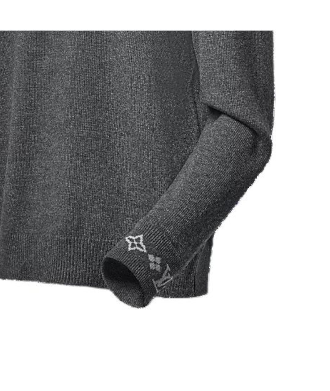 LOUIS VUITTON Серый джемпер / свитер, фото 4