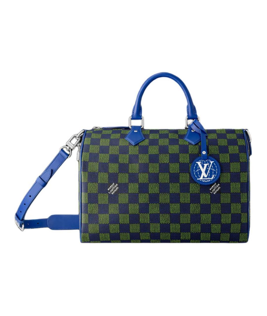 LOUIS VUITTON Синяя сумка через плечо, фото 1