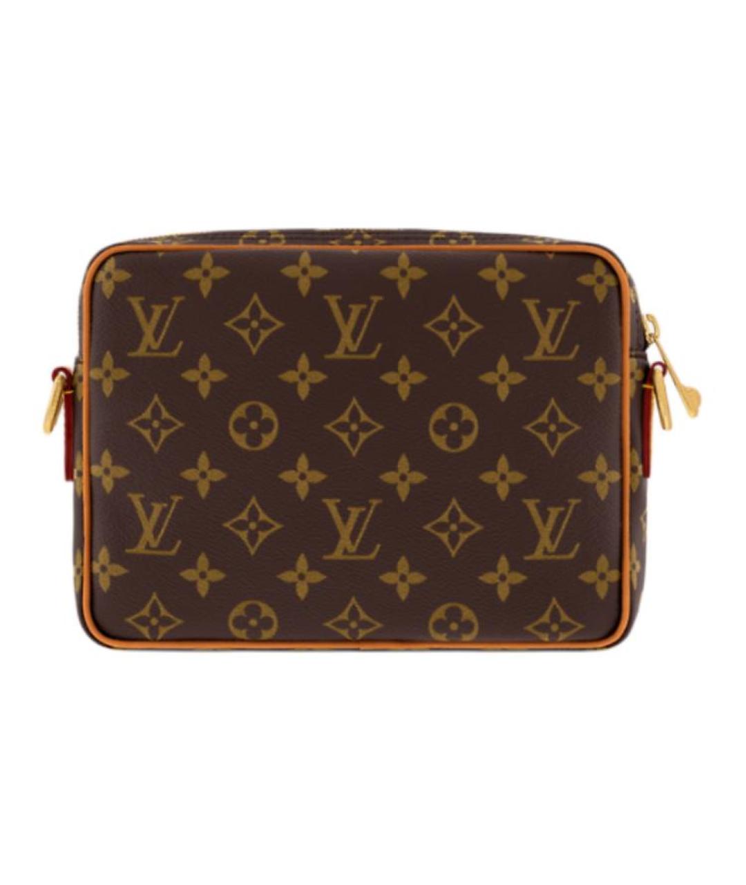 LOUIS VUITTON Коричневая сумка через плечо, фото 2