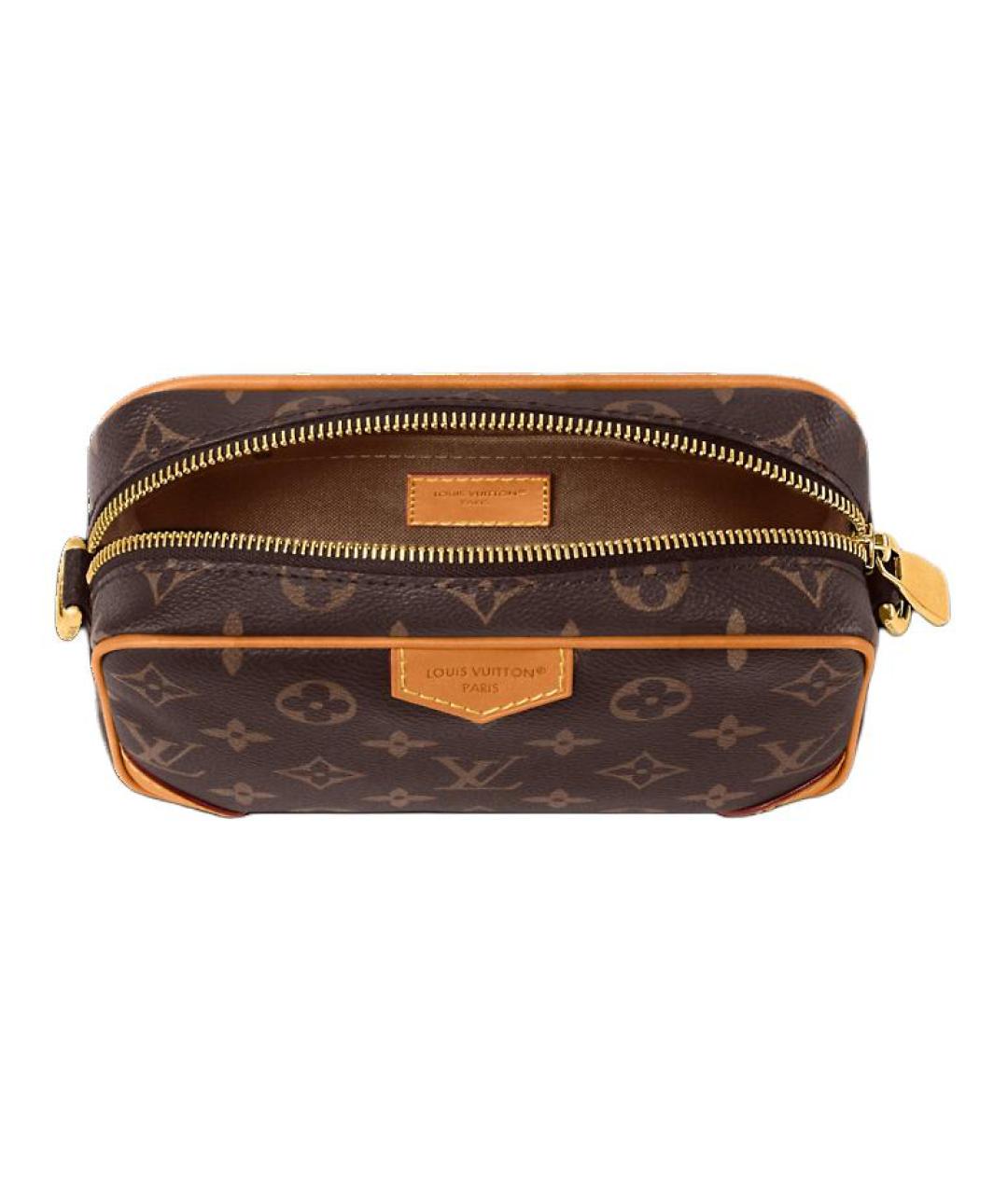 LOUIS VUITTON Коричневая сумка на плечо, фото 4