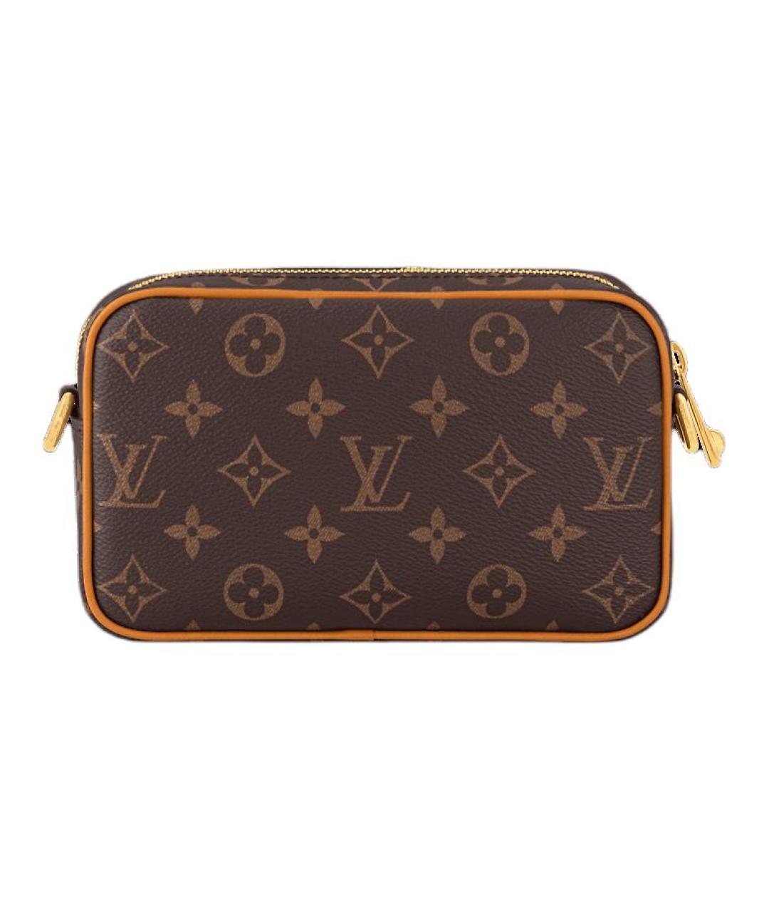 LOUIS VUITTON Коричневая сумка на плечо, фото 3
