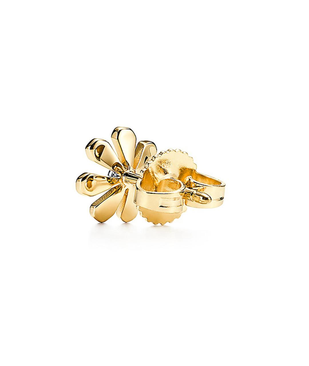 TIFFANY&CO Золотые серьги из желтого золота, фото 2
