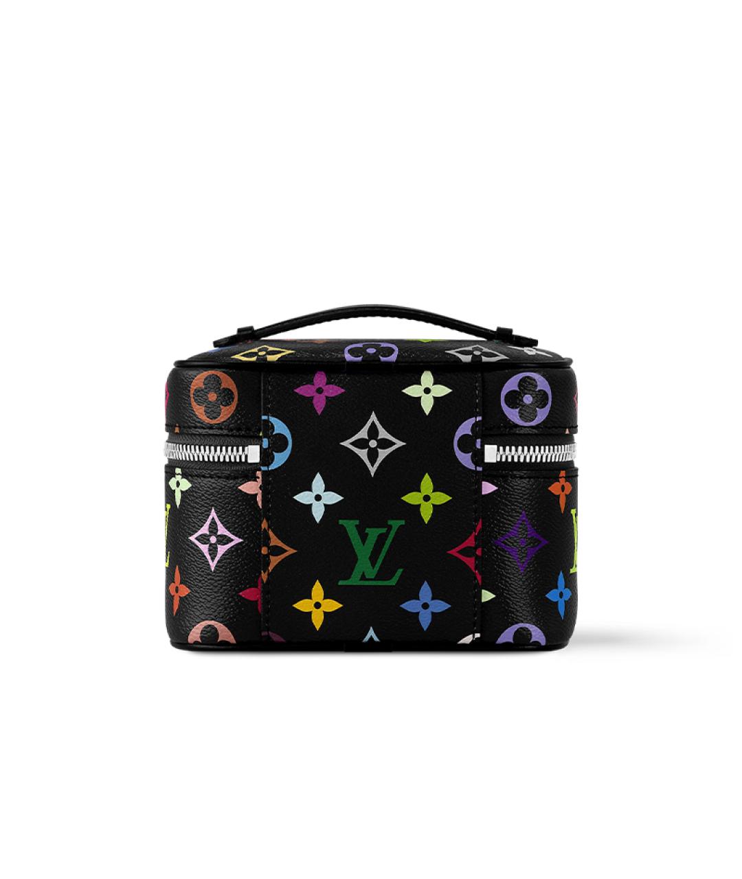 LOUIS VUITTON Черная косметичка, фото 3